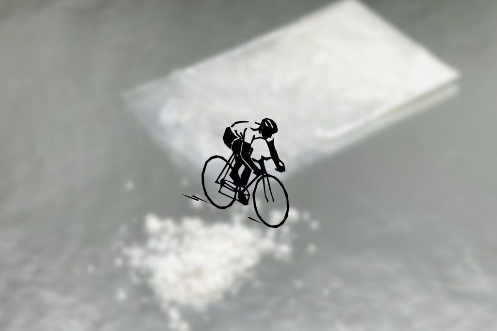Il dramma dell'ex campione del ciclismo, devastato dalla cocaina
